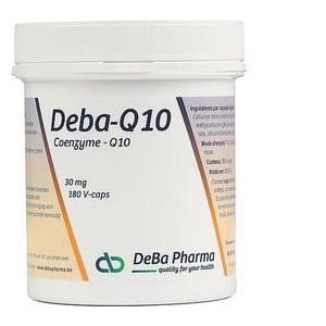 Coenzyme Q10 Caps 180x30mg Deba