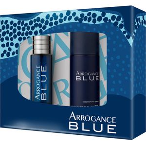 Arrogance Blue set van eau de toilette + deodorant