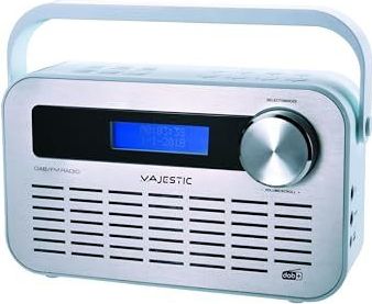 Majestic - DAB-843W - Digitale Draagbare Radio - Zilver - DAB+ en FM