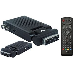 Majestic DEC 663 DVB-T/T2 HD Mini-digitale decoder DVB-T/T2 HD, USB voor opnemen en herbeschrijven, afstandsbediening, HDMI