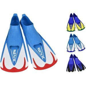 Seac zwemvinnen, duiken, aqua- en wateractiviteiten, rood/blauw, 34-35