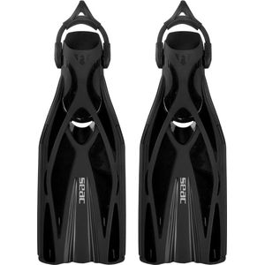 Seac F1 S Ultralichte zwemvliezen met verstelbare riem, 730 g gewicht voor hoge prestaties tijdens het duiken