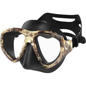 Seac Uniseks duikmasker voor volwassenen, met maskerbox, professionele kwaliteit, optische glazen voor bijziendheid, zwart standaard