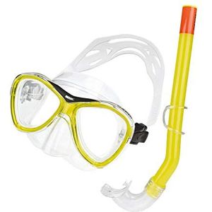 Seac Set Capri Md Unisex snorkelmasker geel
