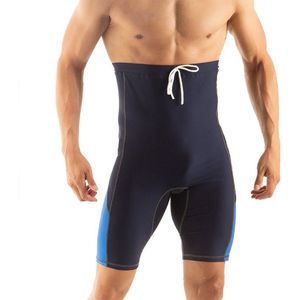 Seac RAA Pant Evo Men - UV rashguard shorts voor zwemmen en snorkelen - Blauw