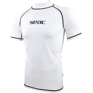 Seac - T-Sun - Rash Guard Shirt - Korte Mouwen - Blauw - UPF50+ Bescherming