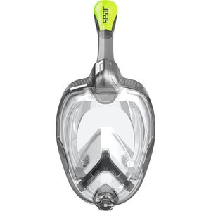 Seac Unica + Tas, Snorkelvolgelaatsmasker 180° GoPro Compatibel Snorkelmasker- Panoramisch Volgelaatsmasker met anti-condensatie en anti-lek snorkelontwerp, Volwassenen