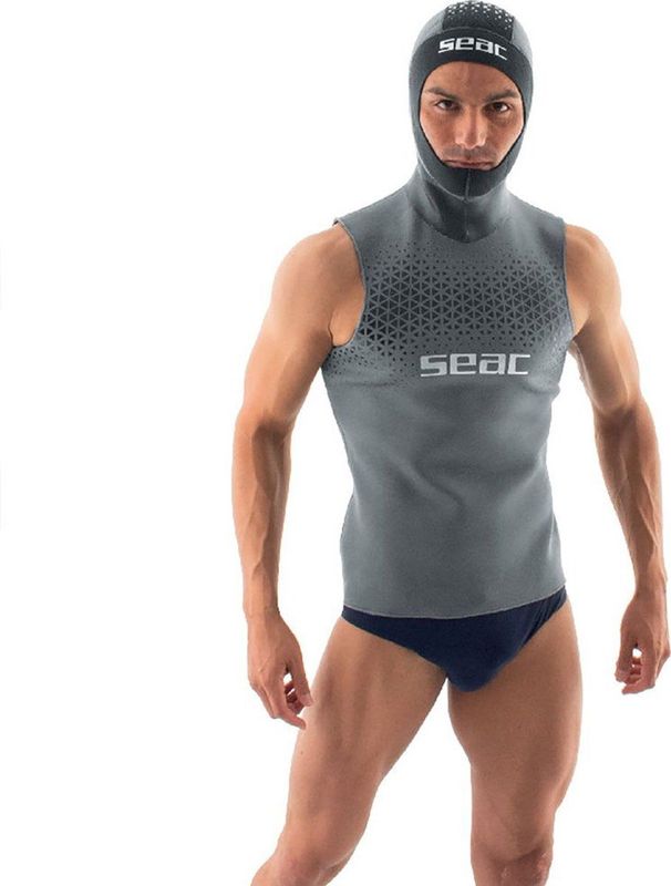 Seacsub 2 Mm Hooded Mouwloze Rashguard