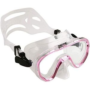 Seac Marina masker voor kinderen, één glas, voor snorkelen en zwemmen, uniseks, baby, roze, S