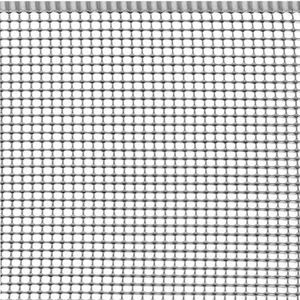 tenax Quadra 05 zilver 1,50 x 5 m, beschermnet van kunststof voor balkons, poorten en hekken
