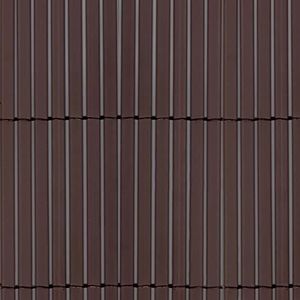 TENAX Colorado 1,00 x 3 m bruine kunststof buis van PVC met 7 mm volledige buis, inkijkbescherming voor tuinen, balkons en hekken