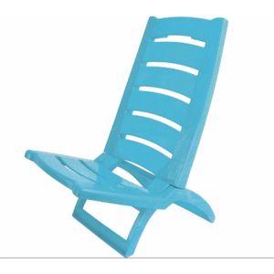 Strandstoel blauw