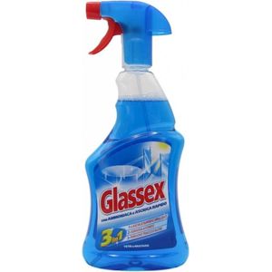 Glassex met ammoniak spray 12x500ml