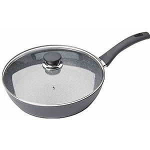 Beka BEKA PRO INDUC grote pan met keramische antiaanbaklaag, glazen deksel & tegengreep 28cm