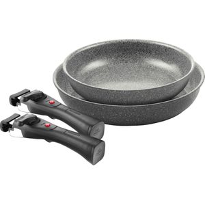 Ballarini set of 2 frying pans (20 + 28 cm) 2H