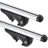 ProPlus - Dakraildrager - Aluminium - 120 cm - Max. 90 kg - 2 Stuks