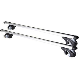 Pro Plus Dakraildrager - Lengte 120 cm - Aluminium - Maximale Belasting 90 Kilo - 2 Stuks