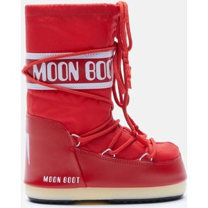 Snowboot Kids Moon Boot Nylon Red-Schoenmaat 31 - 34