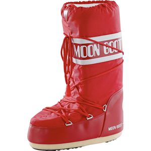 Moonboot - Moon Boot Nylon Rouge - Unisex Snowboots - Rood - Waterdicht