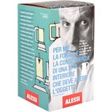 Alessi 9090, Moka-Kanne, 0,15 l, Edelstahl, Edelstahl, 3 Tassen, 110 mm