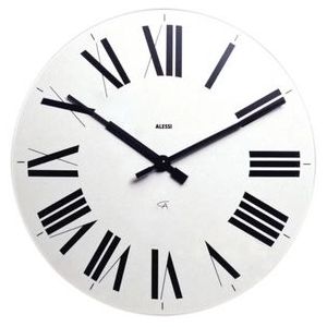 Wandklok - Zwart - Hout - Modern Design