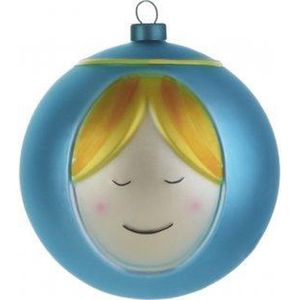 Alessi Amj13 2 Madonna Handgeblazen glazen kerstbal