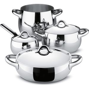 Alessi Mami Pannenset RVS 7-delig