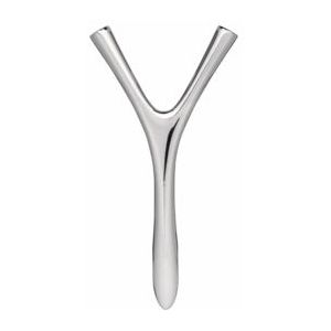 Alessi FGO06 Virgula Divina flesopener - roestvrij staal 18/10 glanzend gepolijst, zilver