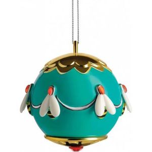 Alessi kerstbal Fleurs 'd Jori Ape dell'oro MJ16 5
