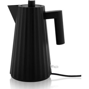 Alessi Plissé Waterkoker 1,7L Zwart