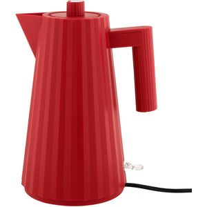 Alessi Plissé Waterkoker 1,7L Rood