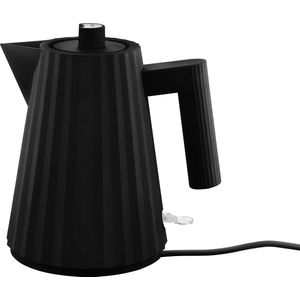 Alessi Plissé Waterkoker 1L Zwart