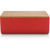 Alessi Mattina Broodtrommel Rood