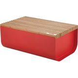 Alessi Mattina Broodtrommel Rood