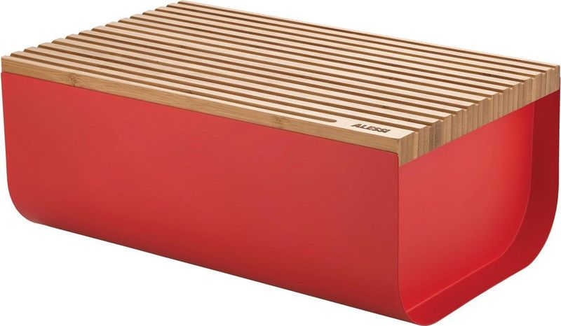Alessi Mattina Broodtrommel Rood