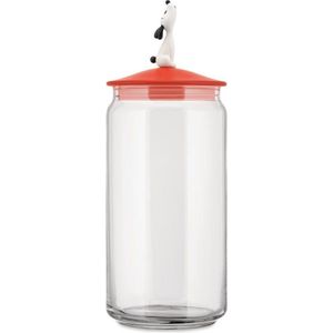 Alessi Pets voorraaddoos hondeneten 150cl red orange