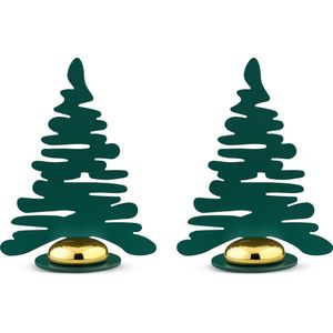 Alessi Bark Roodtboom Roodtdecoratie Set Van 2 Groen