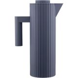 Alessi Thermoskan Plissé - Grijs - 1 Liter - door Michele De Lucchi - MDL12 G