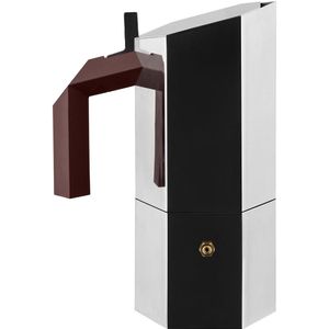 IBILI - Mokka Cupra espressomachine, 10 kopjes, 460 ml, RVS, Geschikt voor inductie