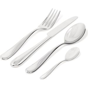 Alessi Bestekset Nuovo Milano 5180S24M Monoblock 24 delig / 6 personen door Ettore Sottsass