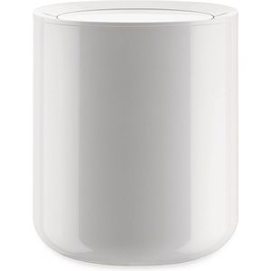 Alessi Birillo - PL10 W Design-afvalemmer van PMM - Wit