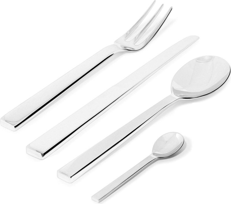 Alessi - Santiago - Bestekset - 24-Delig - Roestvrij Staal - Zilverkleurig