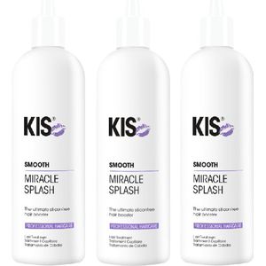 KIS Smooth - Miracle Splash - Haar Treatment - voordeelverpakking - 3 x 200 ml