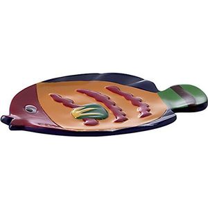 Gedy Dori zeepbakje, hars, turquoise, 11 x 17,5 x 1,5