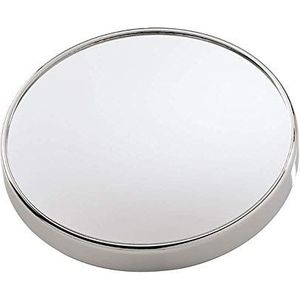 3x Vergrotende spiegel met zuignappen, chroom