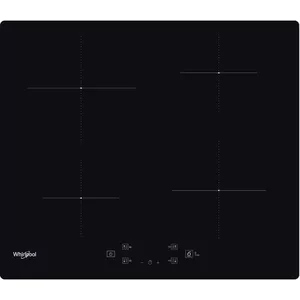 Elektrische kookplaat 4 Zone Keramische Kookplaat 60 cm met Touch Control 6000W 9 Power Levels Veiligheidsslot Auto uitschakelen Veiligheid Restwarmte indicator Harde draad, Geen Plug Inbegrepen
