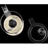 KitchenAid Draadloze Hakmolen met 2 snelheden en accessoires - 1,19 L mengkom, roestvrijstalen multifunctioneel mes en garde -Crème kleur