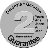 KitchenAid Draadloze Hakmolen met 2 snelheden en accessoires - 1,19 L mengkom, roestvrijstalen multifunctioneel mes en garde -Crème kleur