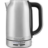 KitchenAid 5KEK1701ESX, 1,7 l, 2400 W, Edelstahl, Kunststoff, Edelstahl, einstellbarer Thermostat, kabellos