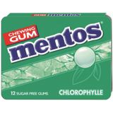 Mentos Kauwgom Chlorophylle 12 x 12 stuks